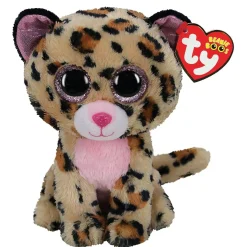 Overige>Ty Beanie Boo Livvie Leopard 15Cm
