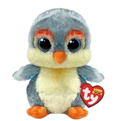 Dieren Knuffels En Pluche> Ty Beanie Boo Penguin Grey 15cm