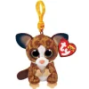 Sleutelhangers>Ty Beanie Boo Sleutelhanger Luther Dog