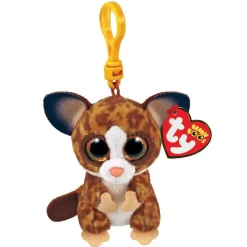 Sleutelhangers>Ty Beanie Boo Sleutelhanger Luther Dog
