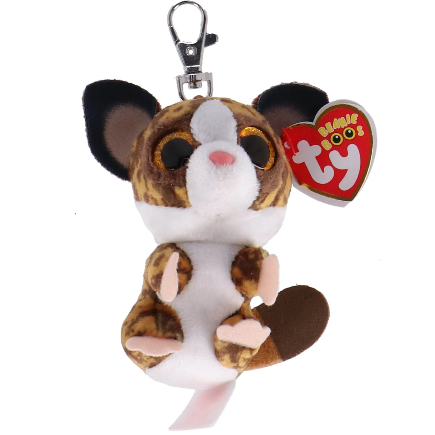 Sleutelhangers>Ty Beanie Boo Sleutelhanger Luther Dog