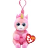 Sleutelhangers|Vloerpuzzels> Ty Beanie Sleutelhanger Skylar Unicorn