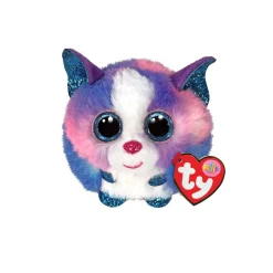 Dieren Knuffels En Pluche>Ty Puffies Cleo Husky 10 cm