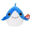 Dieren Knuffels En Pluche> Ty Squish-A-Boo Shark 20cm