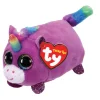 Dieren Knuffels En Pluche>Ty Teeny Rosette Unicorn 10 Cm