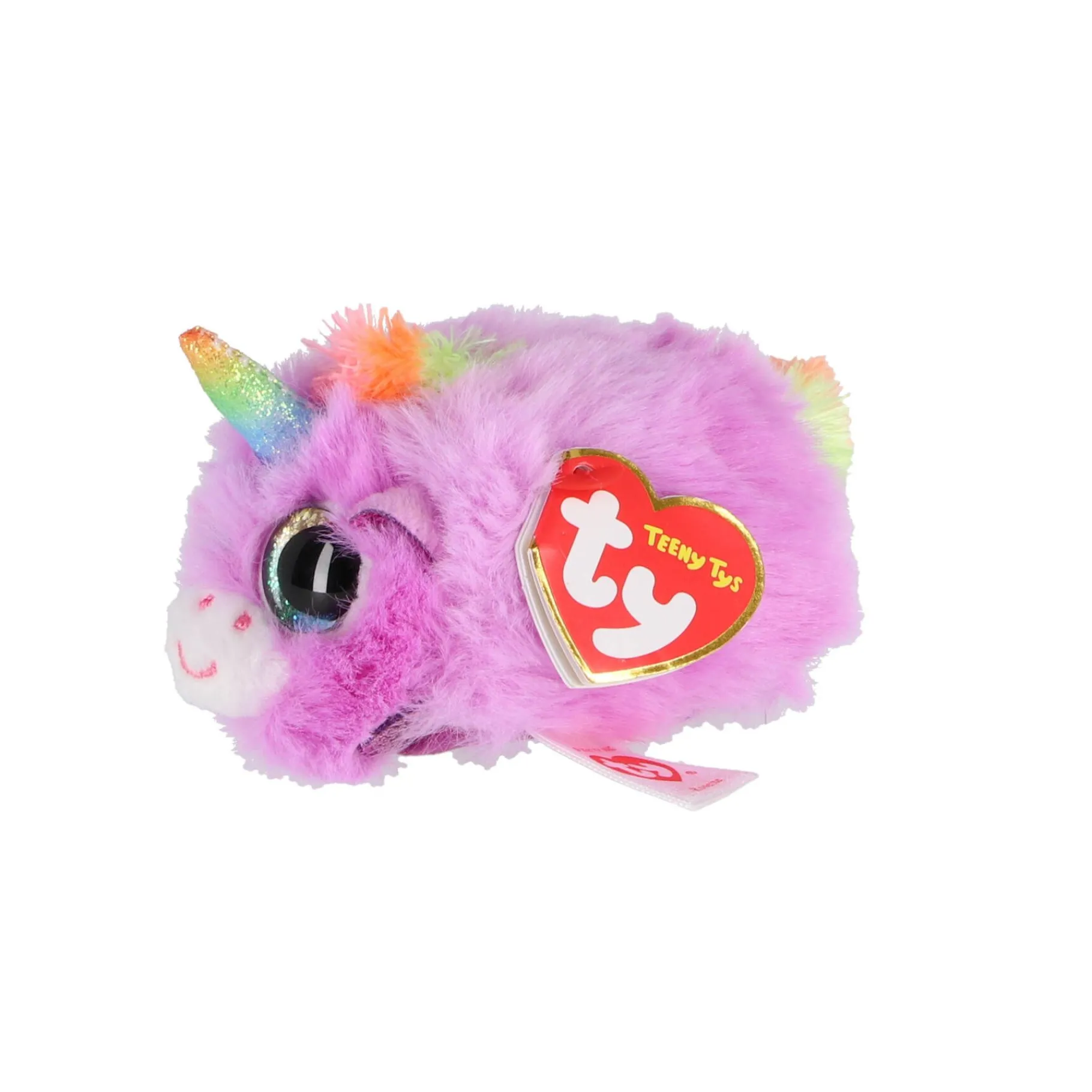 Dieren Knuffels En Pluche>Ty Teeny Rosette Unicorn 10 Cm