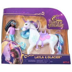 Meisjes|Tienerpoppen> Unicorn Academy Pop Layla  & Unicorn Glacier