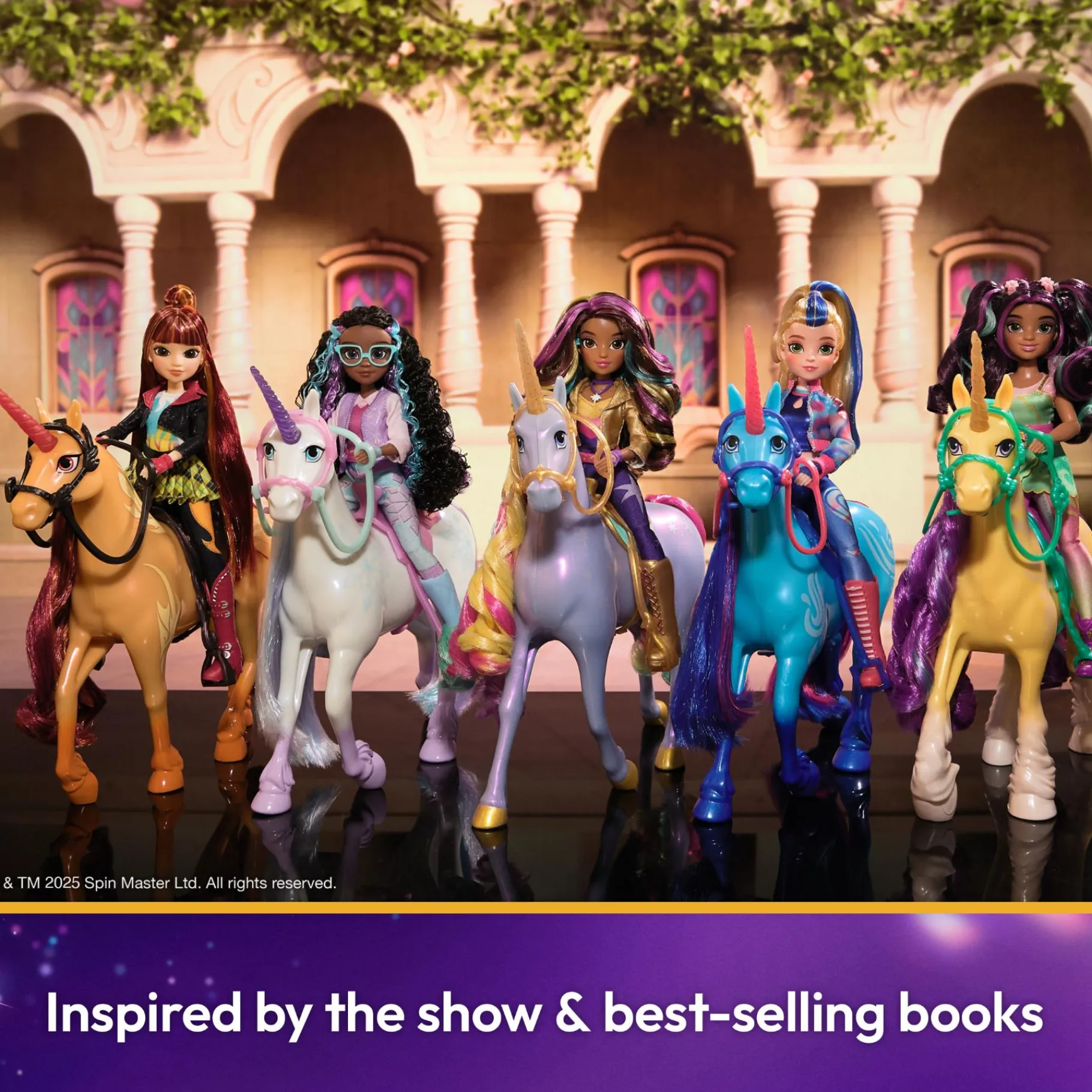 Speelfiguren|Meisjes>Spinmaster Unicorn Academy Pop Layla (24cm)