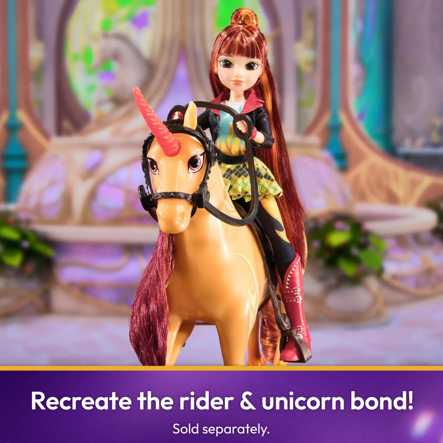 Speelfiguren|Meisjes> Unicorn Academy Unicorn Cinder (28 Cm)