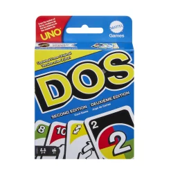 Kaartspellen>Mattel Uno Dos Second Edition - Kaartspel