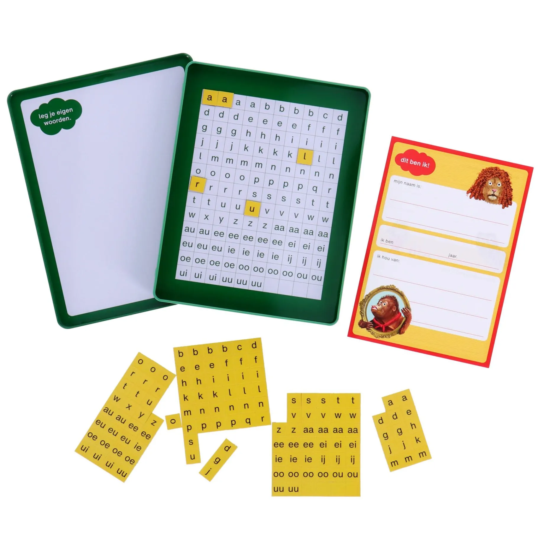 Educatieve Spellen>Zwijsen Veilig Leren Lezen Magnetische Letterdoos