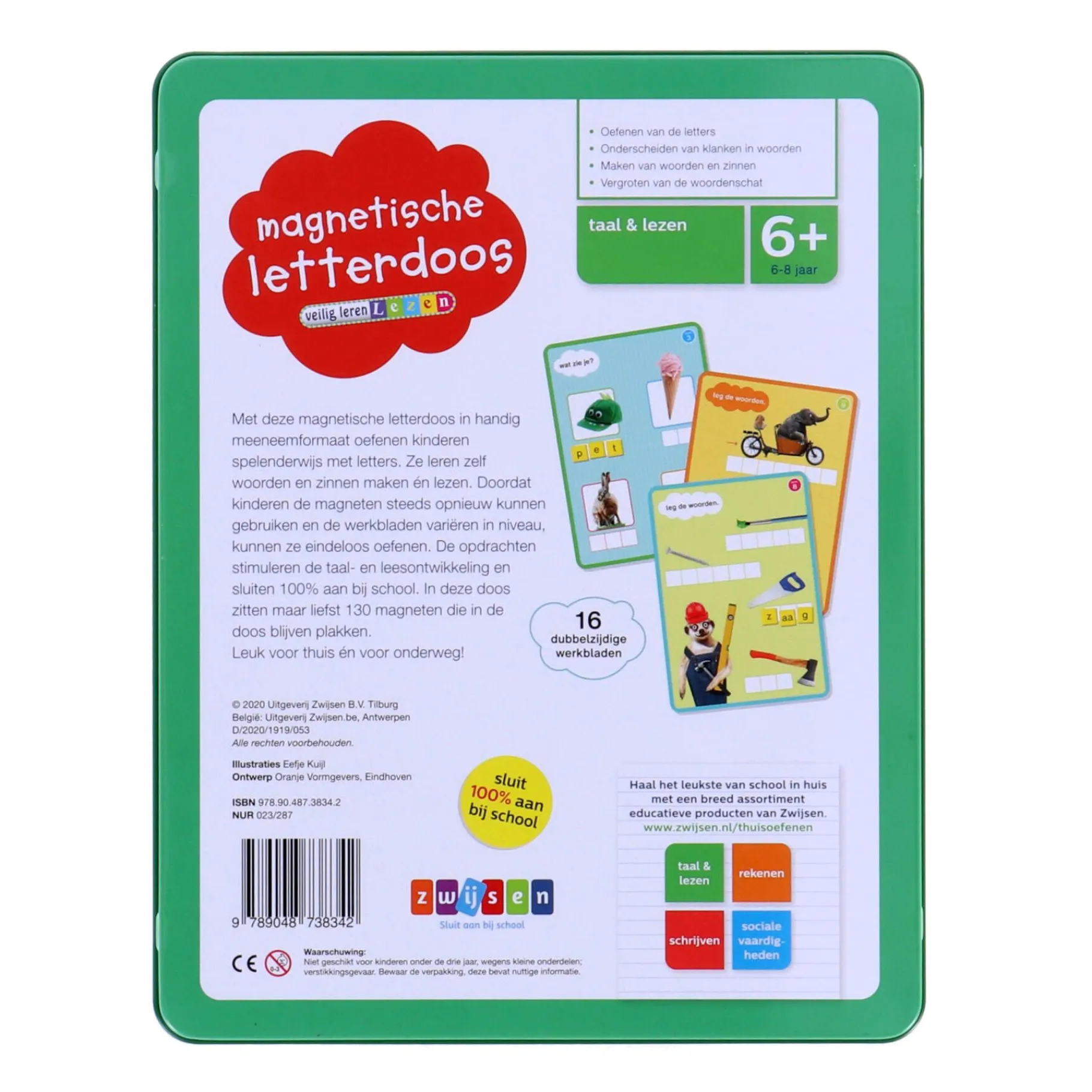 Educatieve Spellen>Zwijsen Veilig Leren Lezen Magnetische Letterdoos