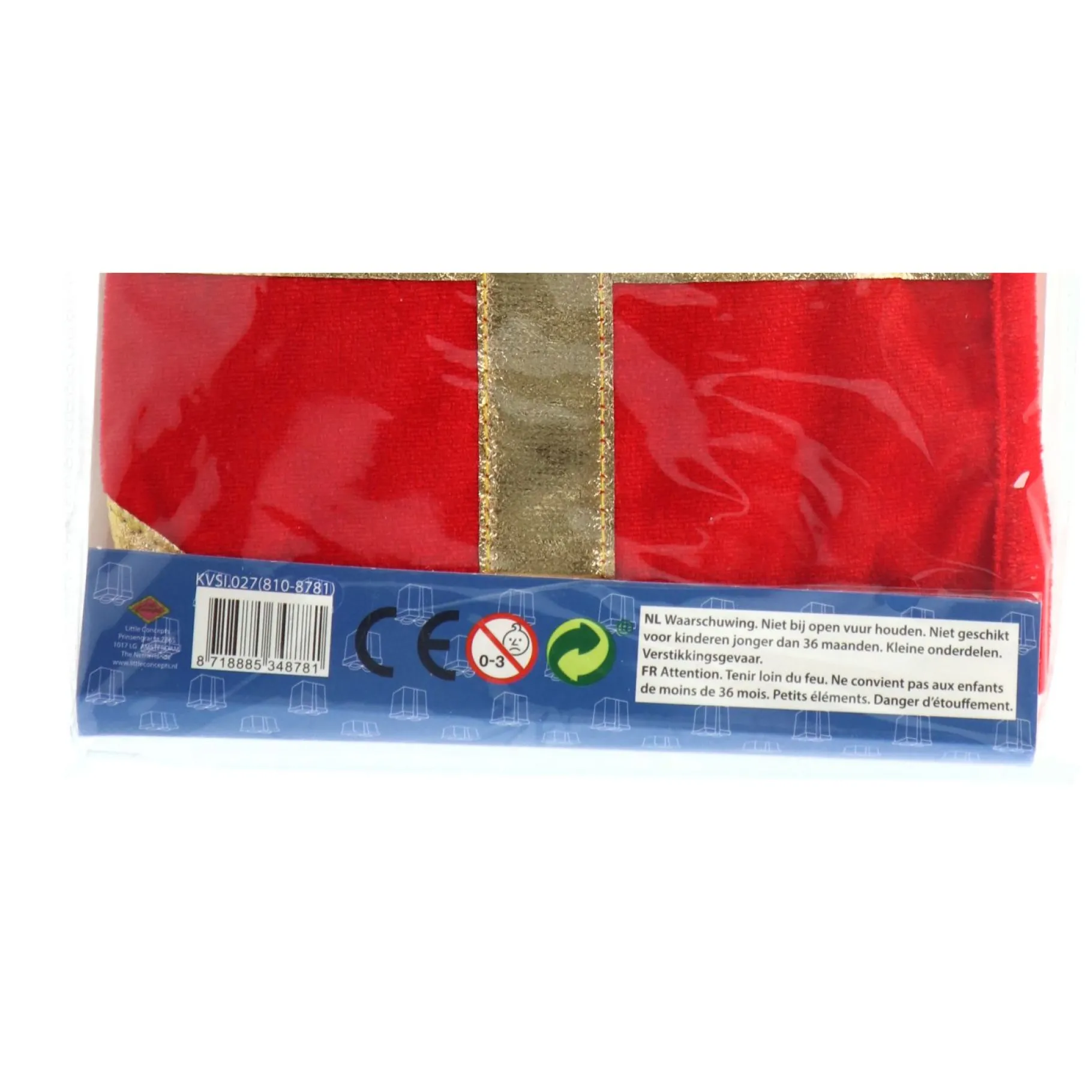 Verkleden|Jongens> Verkleedset Sinterklaas Cape Met Mijter 1 Maat