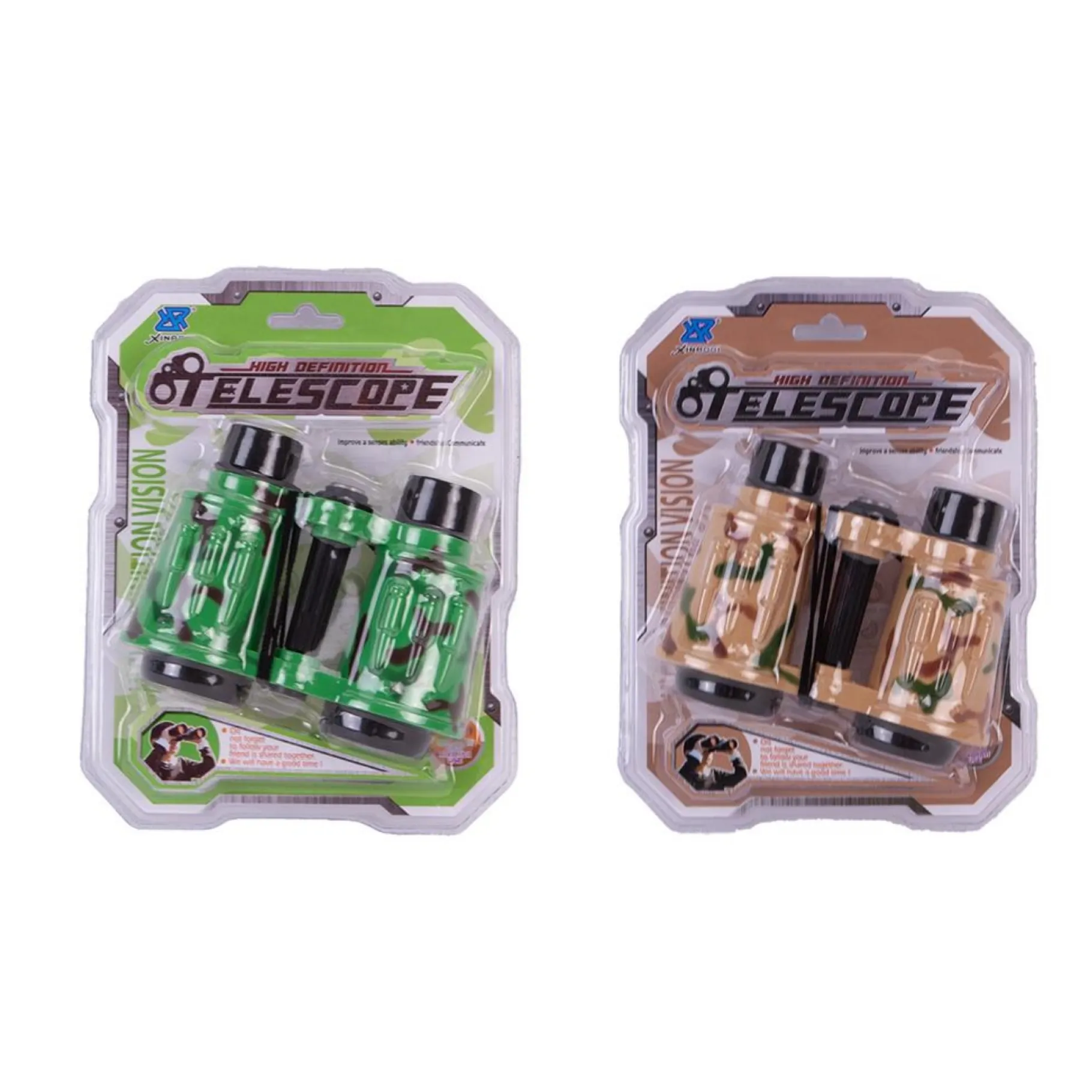 Jongens|Spionsets> Verrekijker Camouflage 2 Assorti