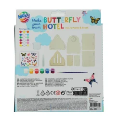 Knutselsets> Vlinder hotel maken 16x13x10 cm