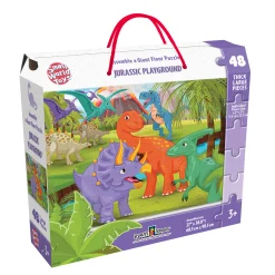 Vloerpuzzels> Vloerpuzzel Dinosaurus 70x100 Cm