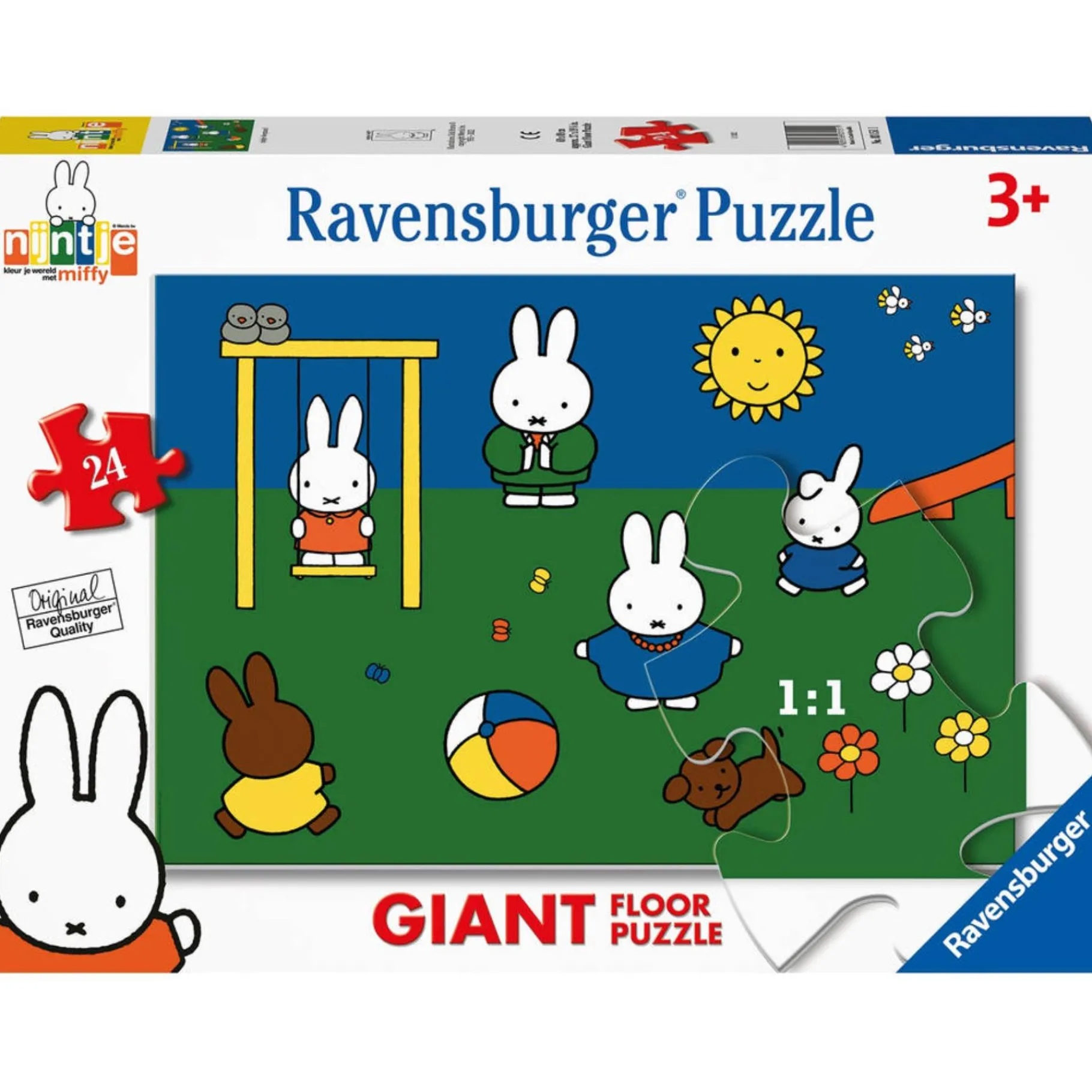 Legpuzzels>Ravensburger Vloerpuzzel Mega Nijntje 24 Stuks