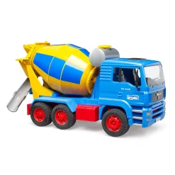 Jongens> Vrachtwagen MAN Cement Mixer 50 Jaar Bruder