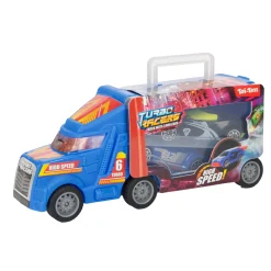 Auto's|Jongens> Vrachtwagen mini koffer met 2 auto's 2 assorti