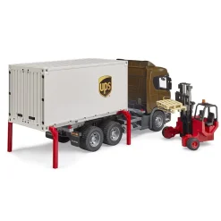 Voertuigen|Jongens>Bruder Vrachtwagen Scania 560R ups met lift