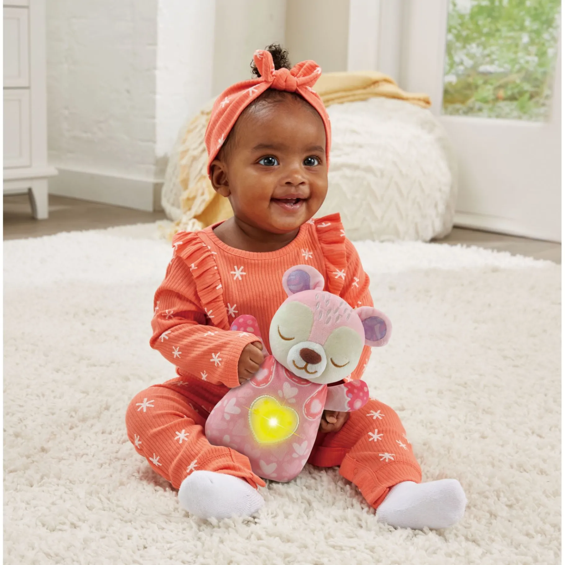 Plucheknuffels>Vtech Baby Dromenland Beertje Roze