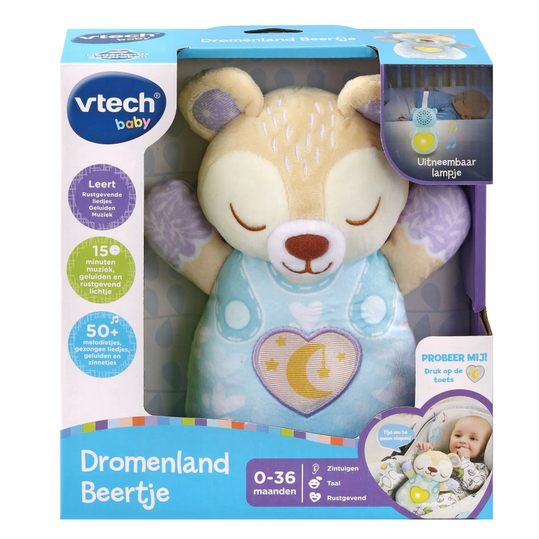 Plucheknuffels>Vtech Baby Dromenland Beertje