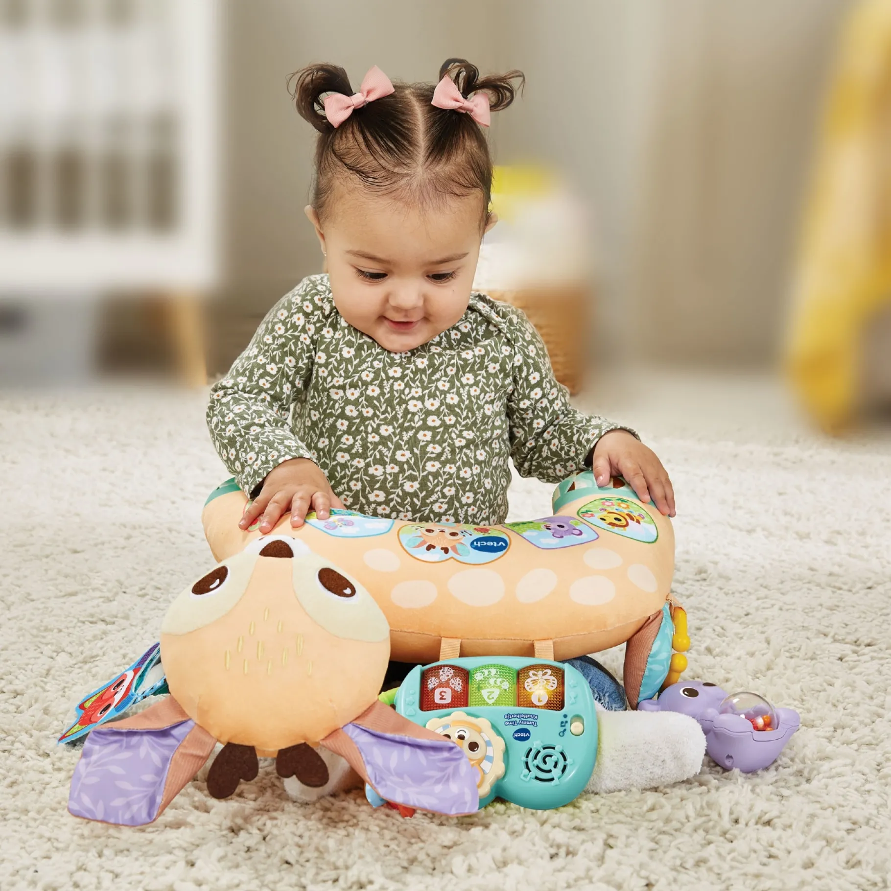 Babyspeelgoed>Vtech Baby Tummy Time Knuffelhertje
