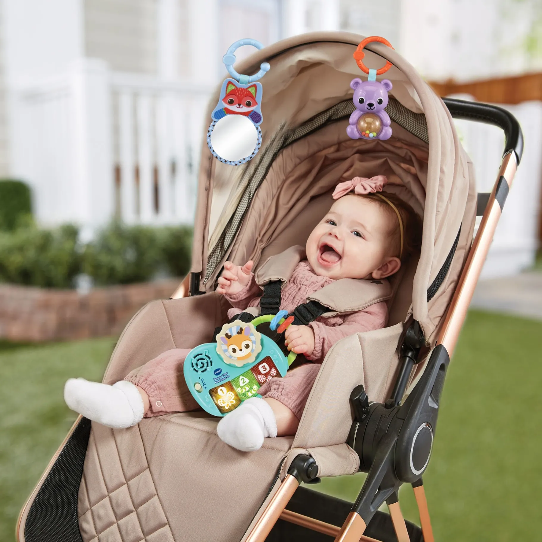 Babyspeelgoed>Vtech Baby Tummy Time Knuffelhertje