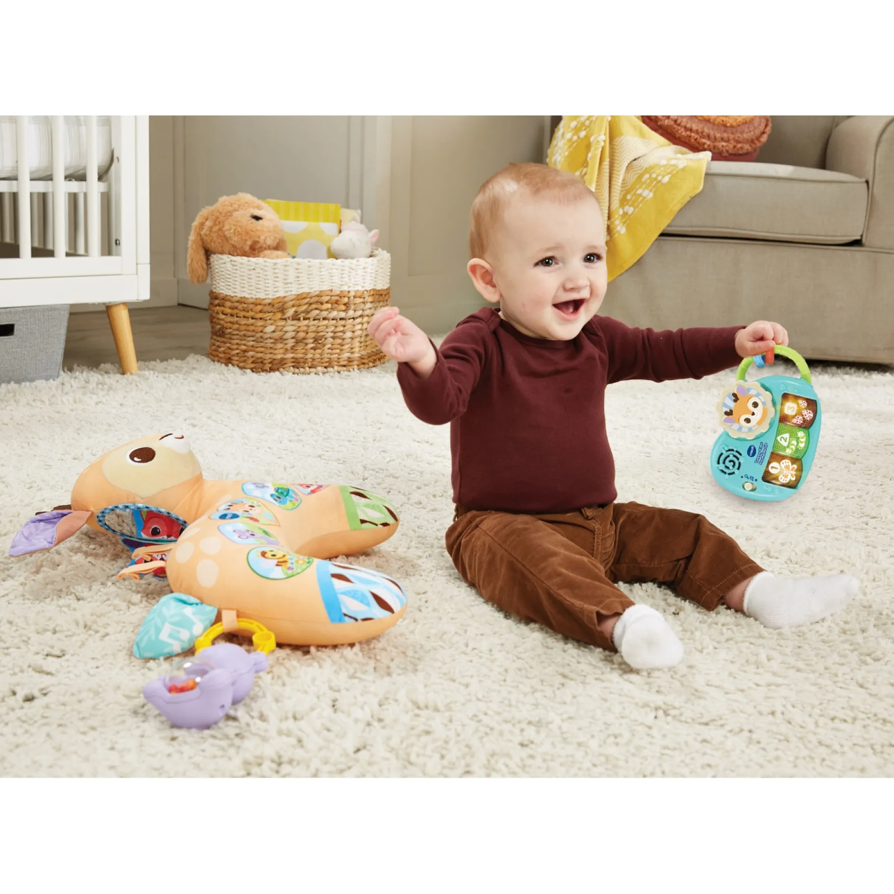 Babyspeelgoed>Vtech Baby Tummy Time Knuffelhertje
