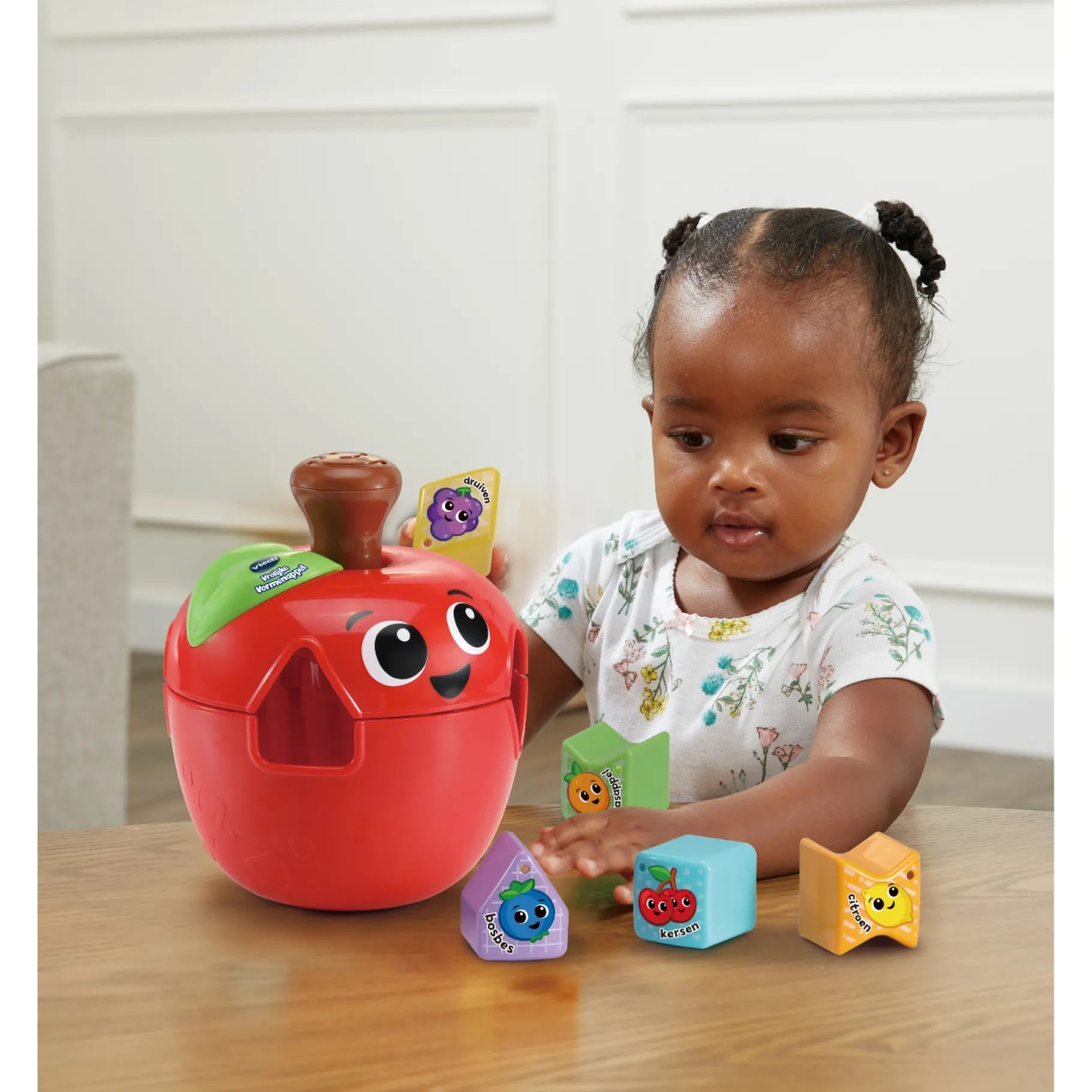 Vormenstoven>Vtech Baby Vrolijke Vormen Appel