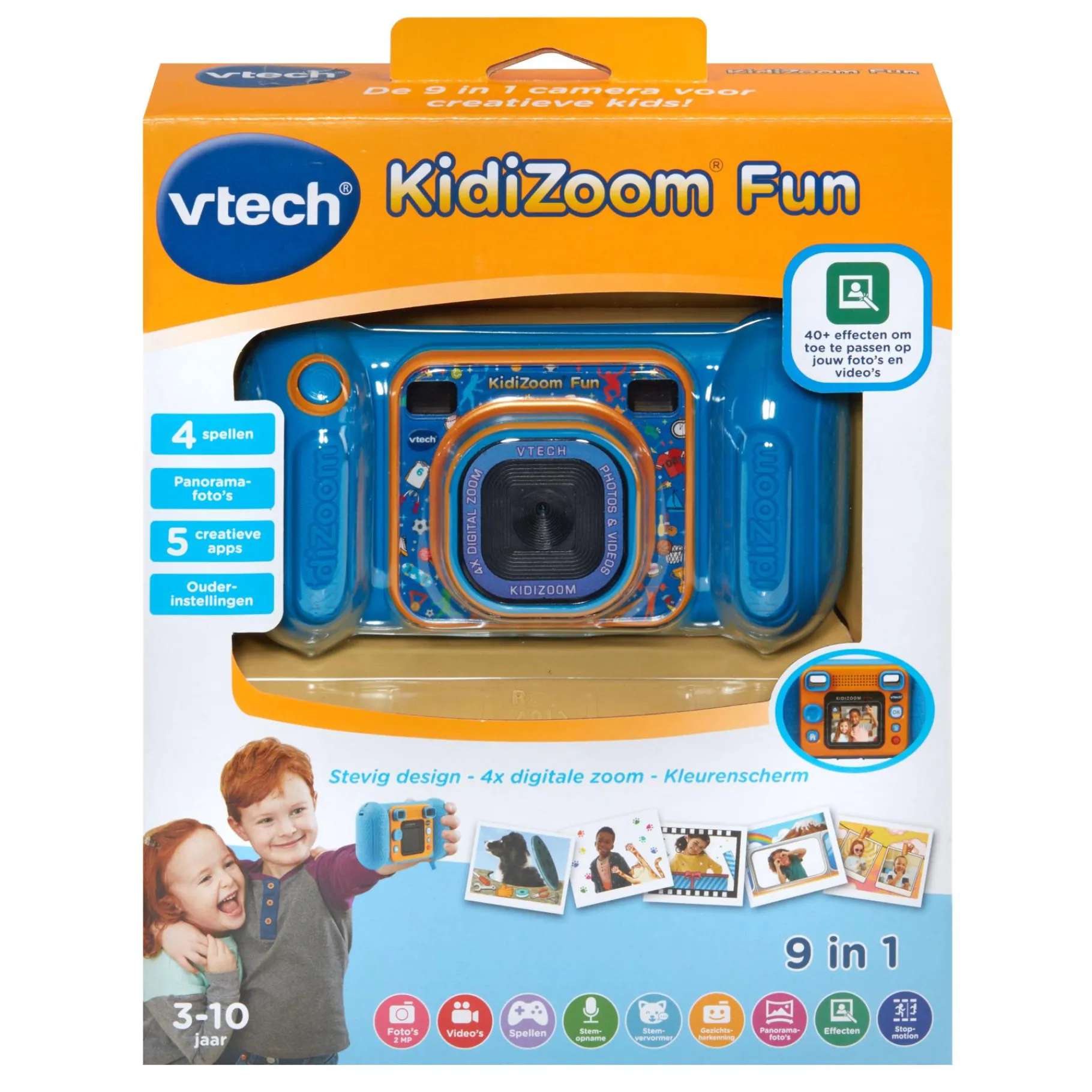 Kindercamera's>Vtech Kidizoom Fun Blauw