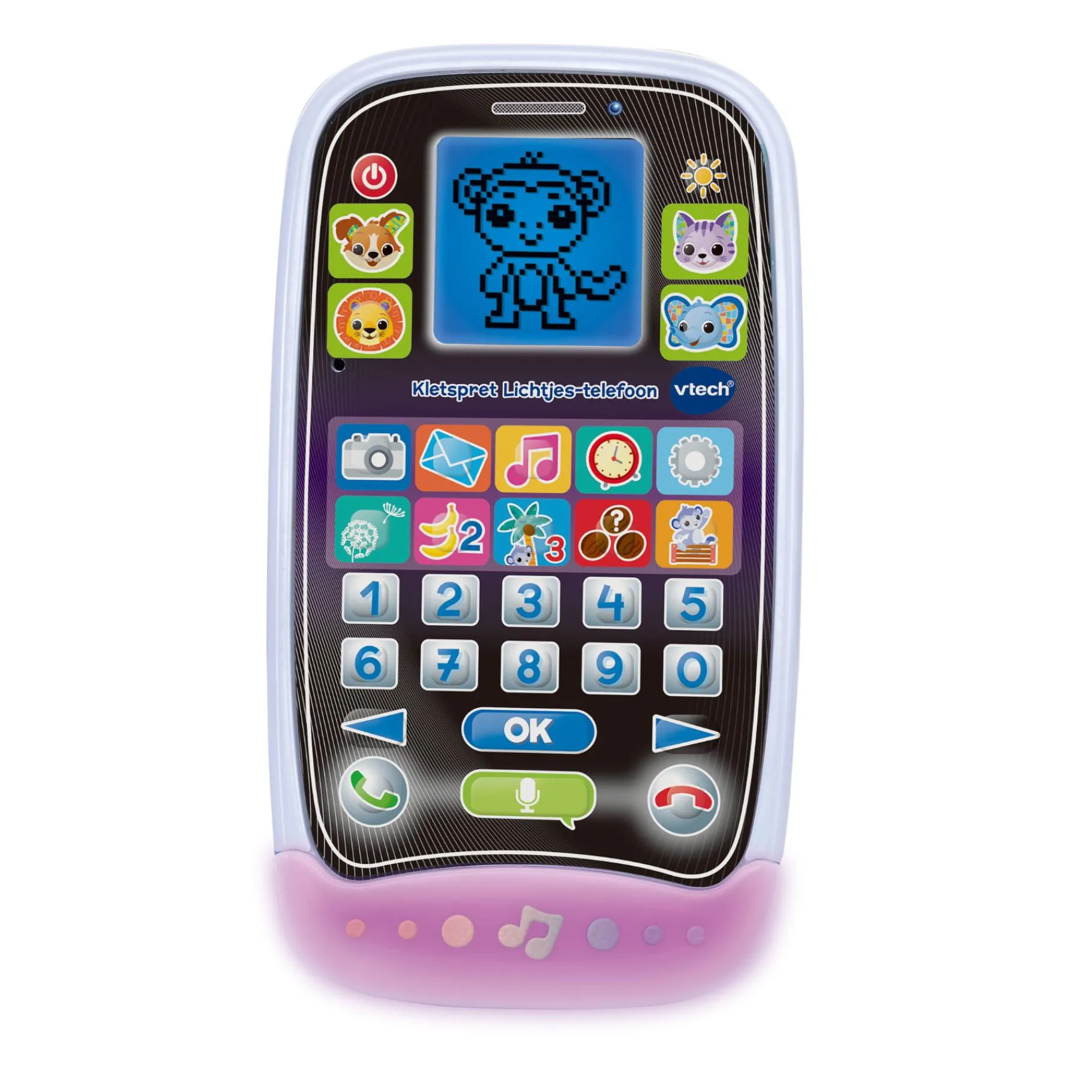 Babyspeelgoed>Vtech Kleuter Kletspret Lichtjestelefoon