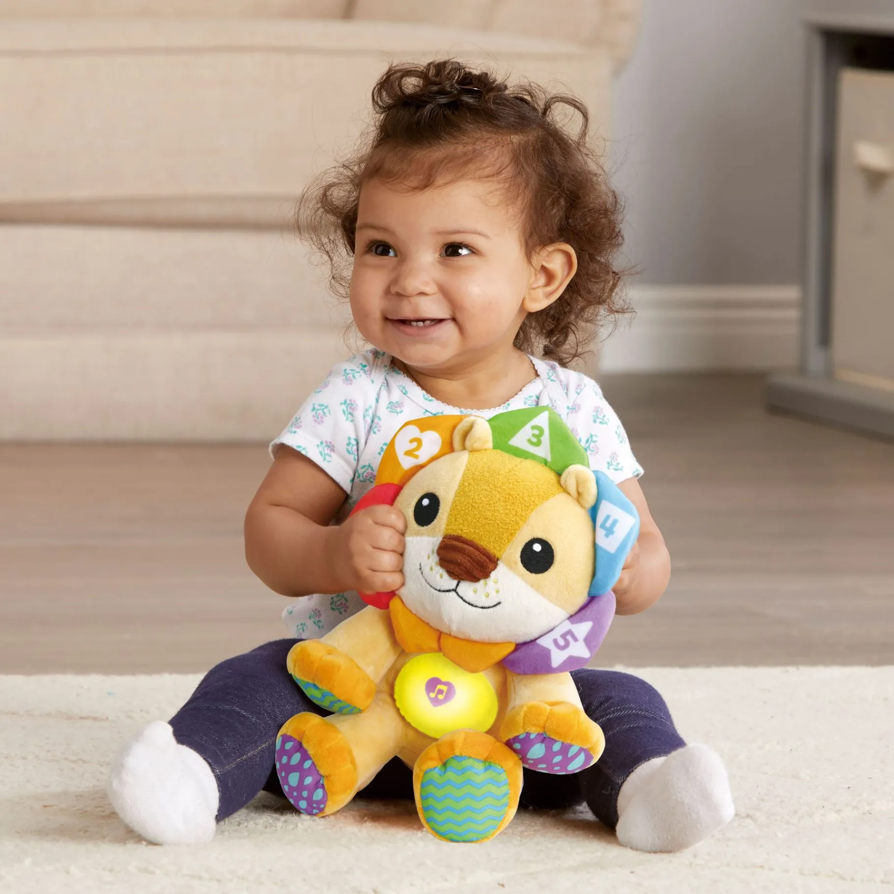 Plucheknuffels|Babyspeelgoed>Vtech Luca Mijn Leeuwenvriendje