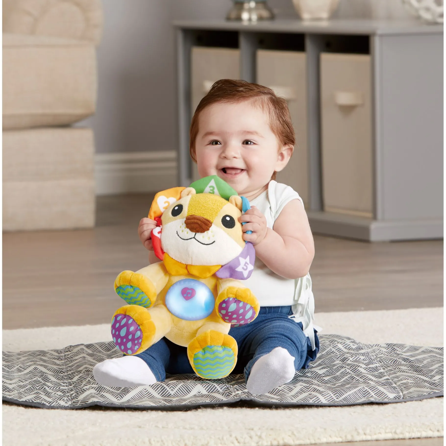 Plucheknuffels|Babyspeelgoed>Vtech Luca Mijn Leeuwenvriendje