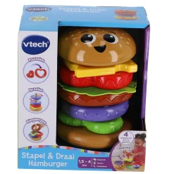 Babyspeelgoed> Vtech Stapel & Draai Hamburger