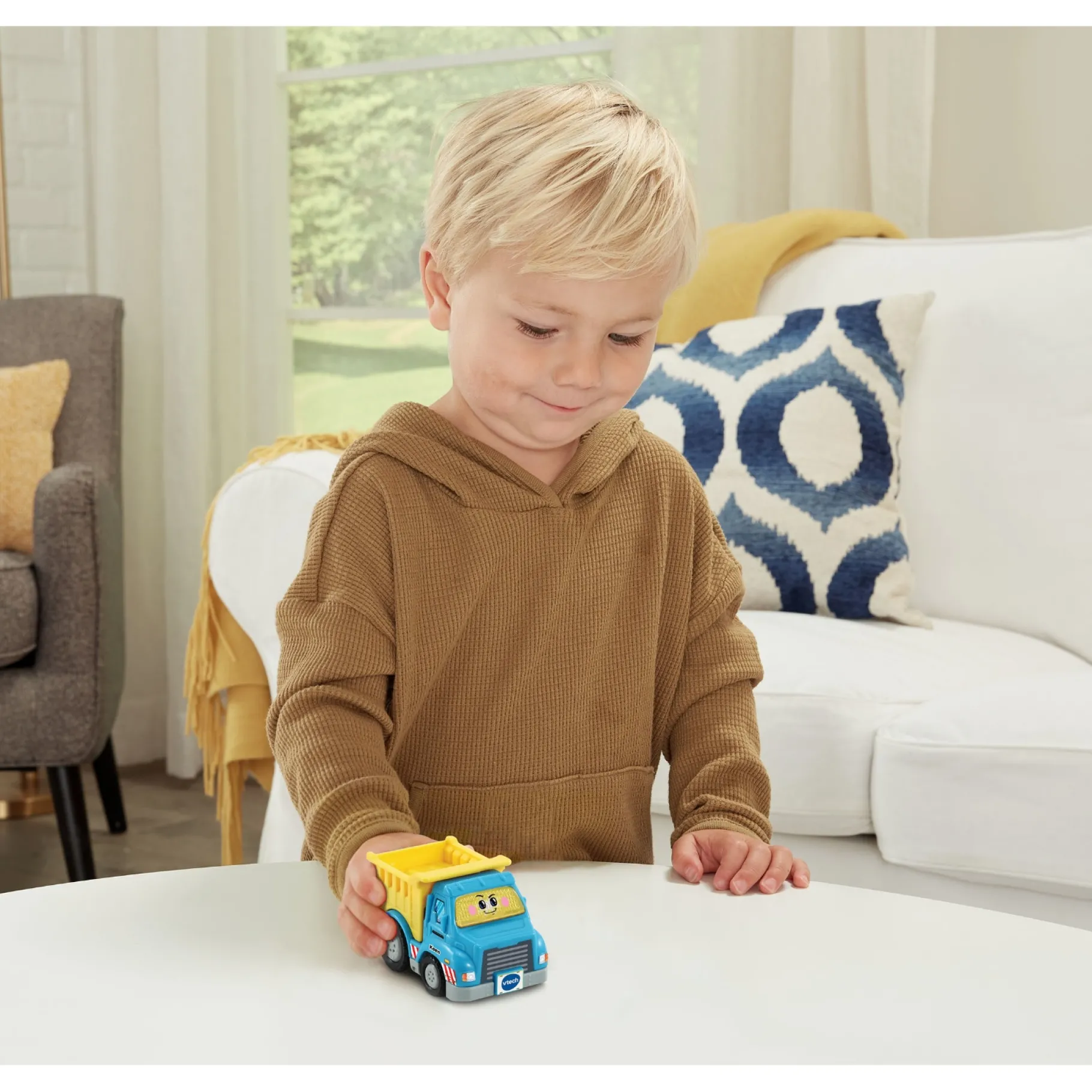 Babyspeelgoed>Vtech Toet Toet Pro Koen Kiepwagen