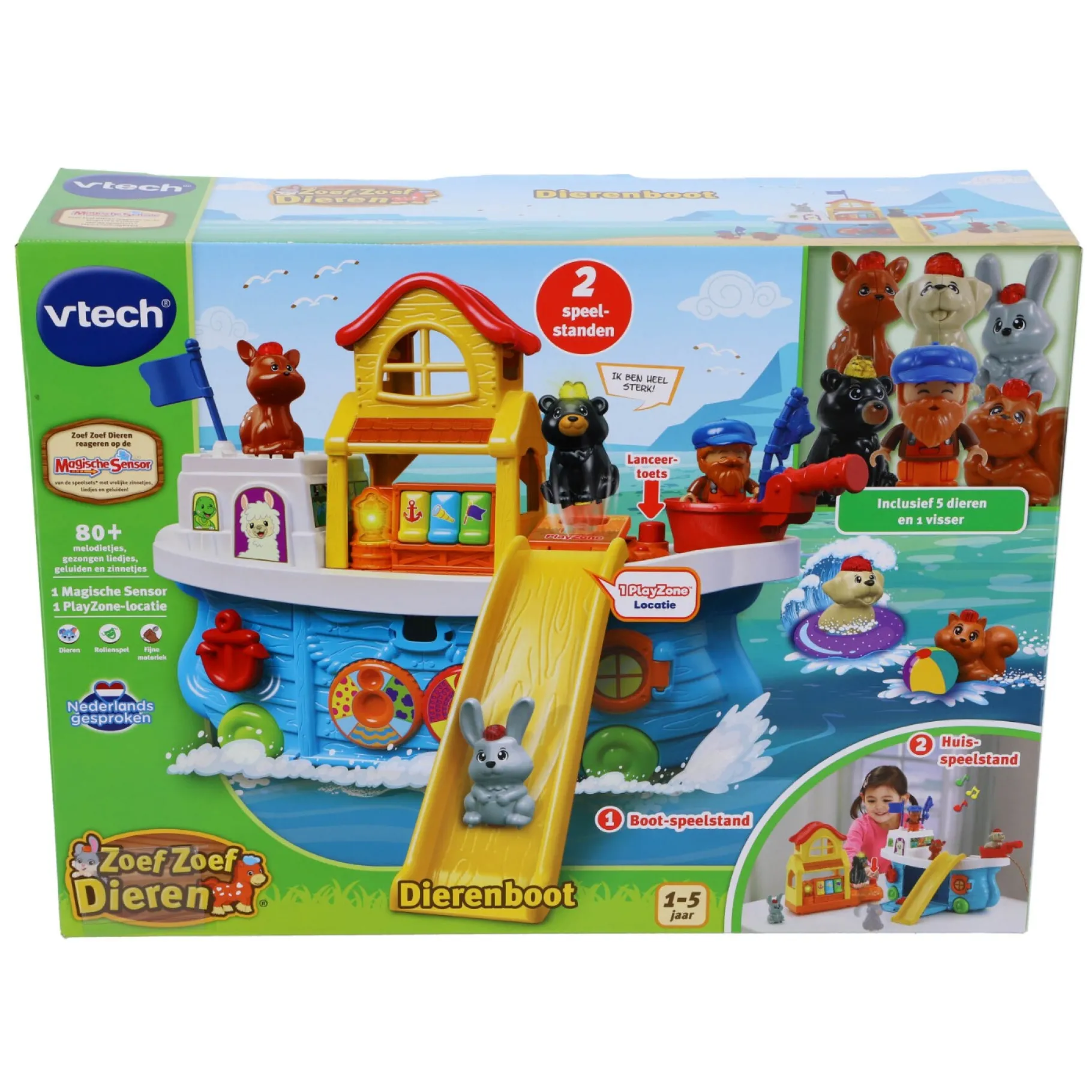 Babyspeelgoed>Vtech Zoef Zoef Dierenboot