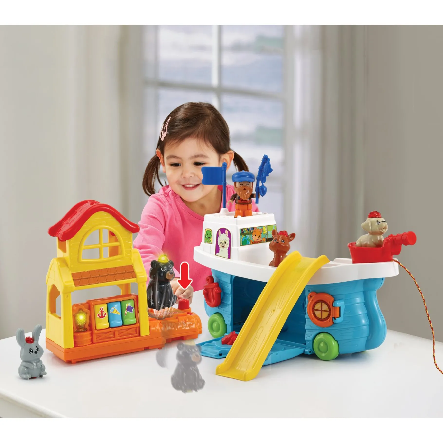 Babyspeelgoed>Vtech Zoef Zoef Dierenboot