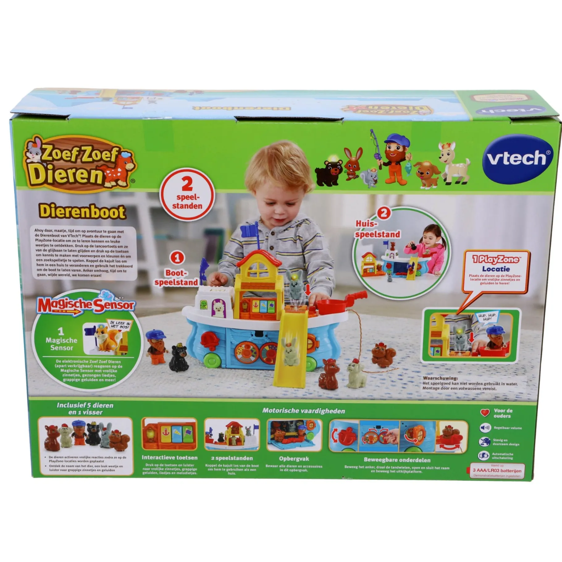 Babyspeelgoed>Vtech Zoef Zoef Dierenboot