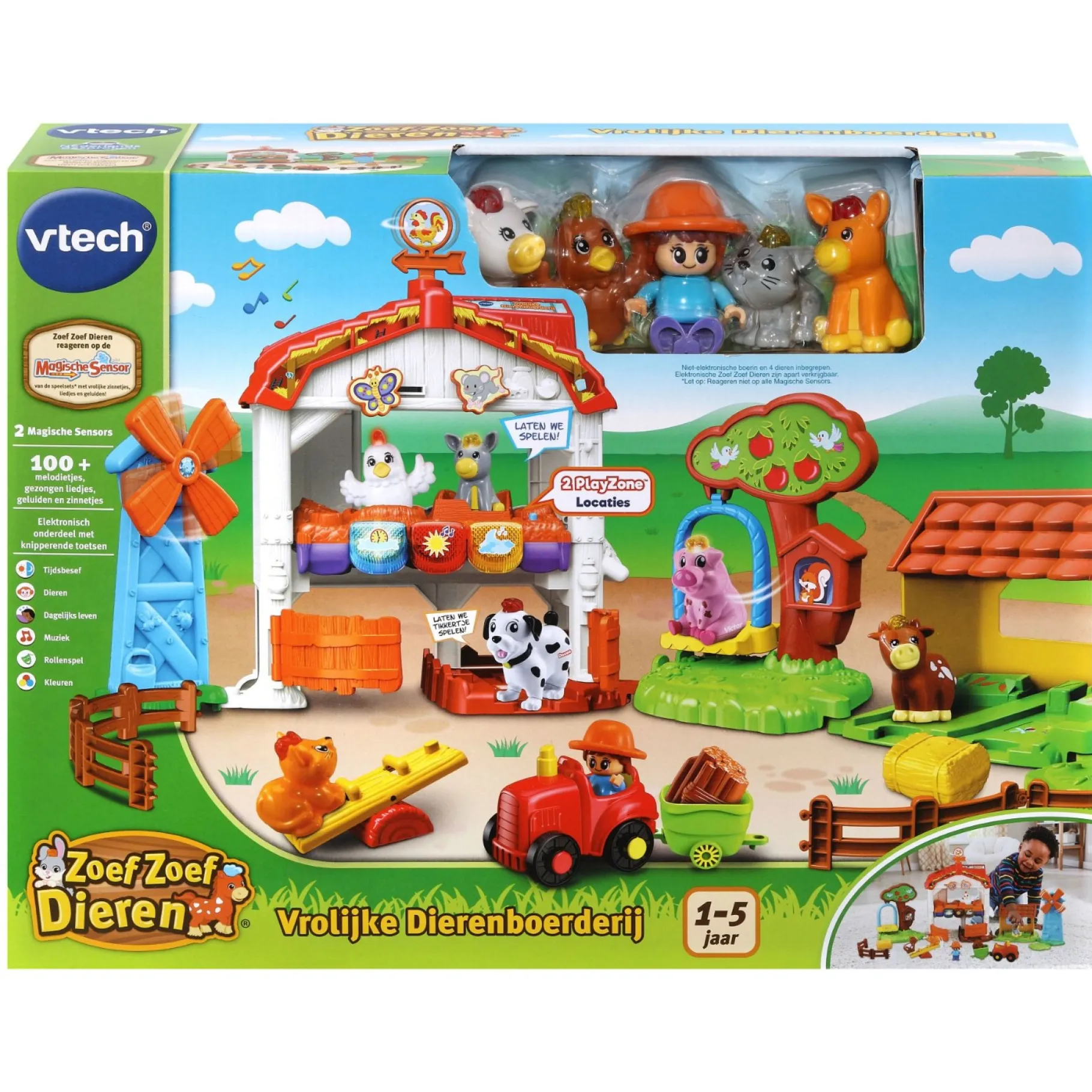 Babyspeelgoed>Vtech Zoef Zoef Vrolijke Dierenboerderij