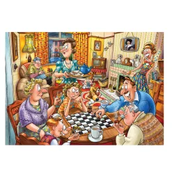 Legpuzzels>Jumbo Wasgij Destiny Puzzel 25 Spelletjesavond!  1000 Stukjes