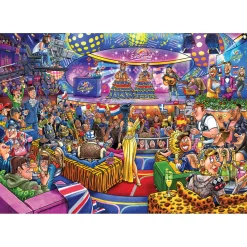 Legpuzzels>Jumbo Wasgij Mystery Puzzel 25 Eurosound contest! 1000 stukjes