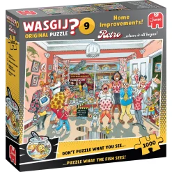 Legpuzzels> Wasgij puzzel retro Klein Verbouwinkje 1000  stukjes