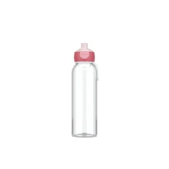Schoolbekers En Broodtrommels> Waterfles pop-up campus 500 ml - cool pink
