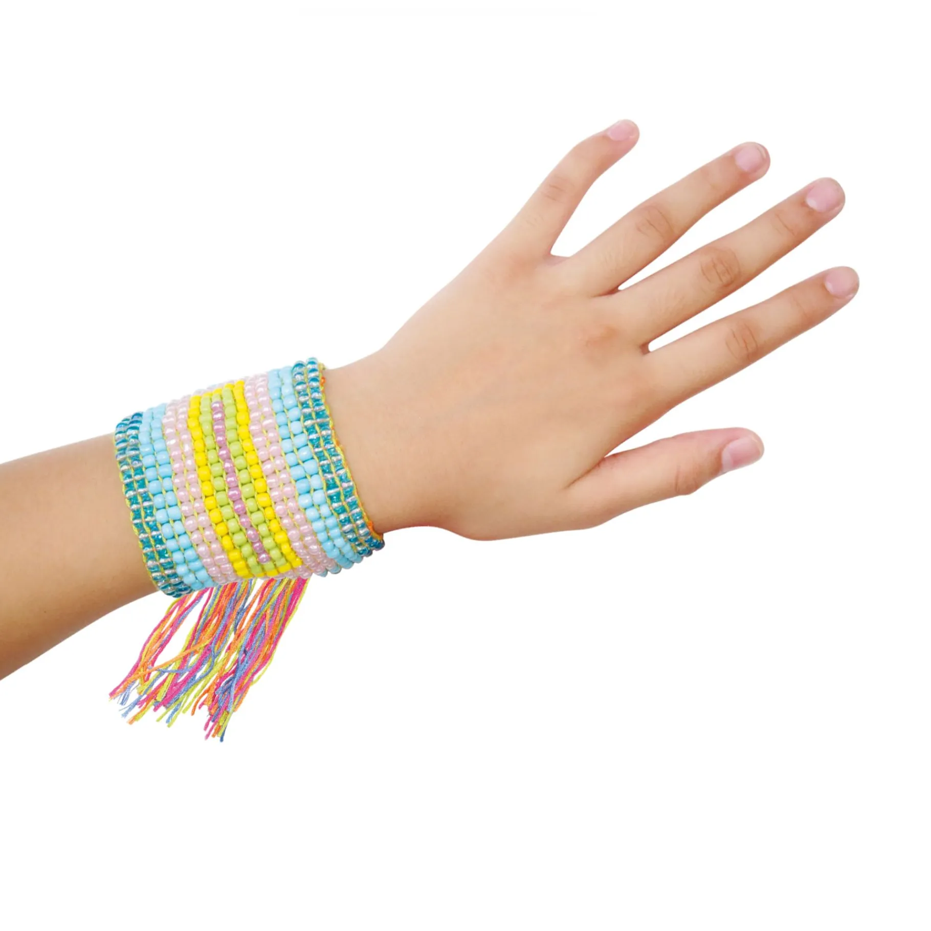 Sieraden Maken> Weefgetouw set met garen en kralen