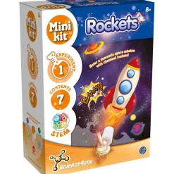 Wetenschapsspellen|Jongens> Wetenschap Mini Kit Rockets