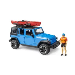 Auto's> Wrangler jeep met kayak