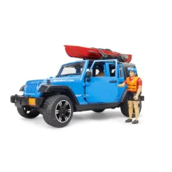 Auto's> Wrangler jeep met kayak