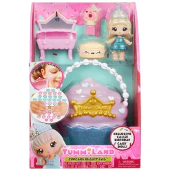 Tienerpoppen|Meisjes> Yummiland Beauty Bag Playset + Lip Gloss Doll  Cupcake Beauty Bag