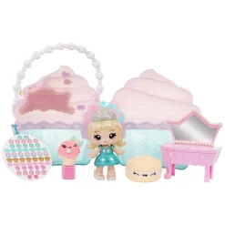 Tienerpoppen|Meisjes> Yummiland Beauty Bag Playset + Lip Gloss Doll  Cupcake Beauty Bag